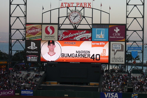 Bumbarner on the big screen