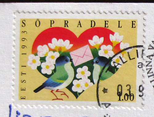 Exquisite Estonian stamp