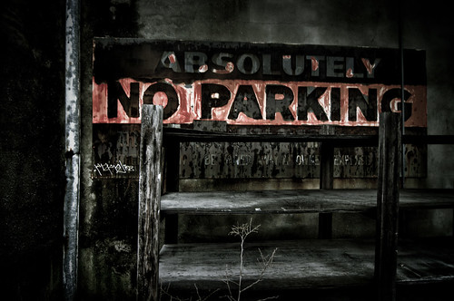 absolutely no parking