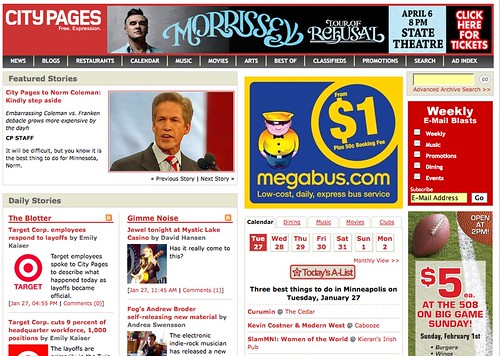 CityPages.com Viewed from Vancouver, BC
