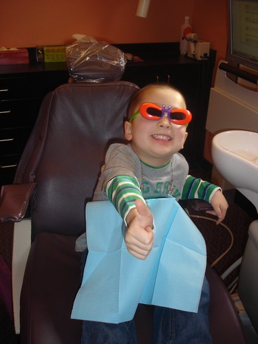 Mason at the dentist