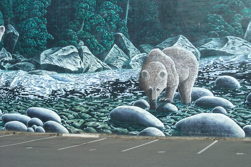 bear mural