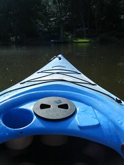 New Kayak out on Lake Fairfield