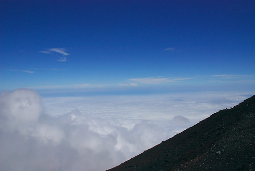 富士山頂からの眺め 5
