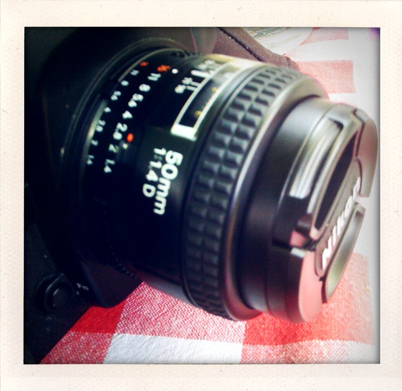 My shiny new Nikon 55mm f/1.4 lens