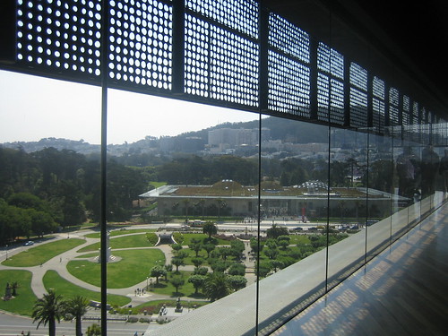 View from de Young tower