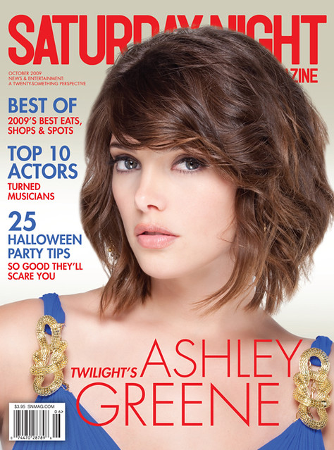 Ashley Greene covers Saturday magazine by editha.VAMPIRE GIRL<333