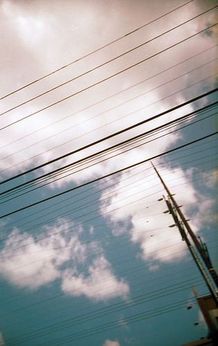 power line clouds
