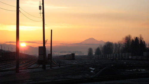 Sunrise at PoCo Station