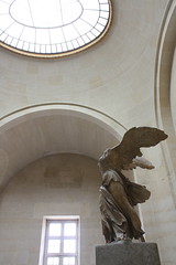 Victoire de Samothrace at Musee de Louvre