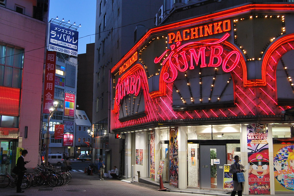 Pachinko en Shinjuku