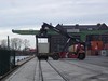 Containerverladung Reachstacker Berlin Westhafen
