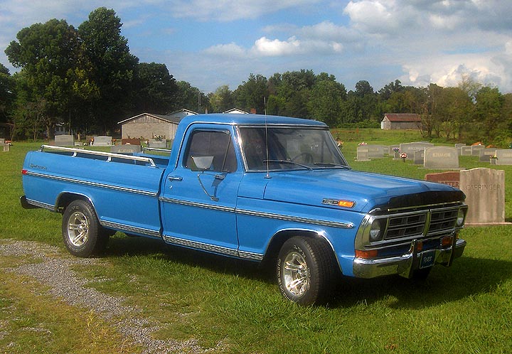 1971 ford pickup. 1971 Ford pickup, blue