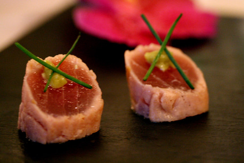 Tuna with wasabi
