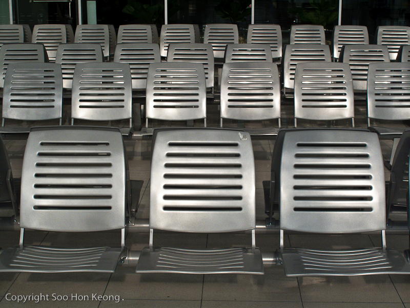 Empty Seats @ Bangkok Airport, Thailand
