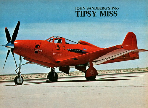 Warbird Picture - John Sandberg's Bell P-63 Kingcobra,Tipsy Miss