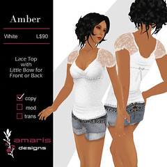 amber-white