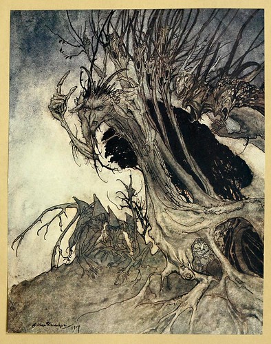 012-Comus de John Milton-ilustrada por Rackham 1921