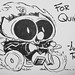 Owly as Ghost Rider on his Tricycle! • <a style="font-size:0.8em;" href="//www.flickr.com/photos/25943734@N06/3223680987/" target="_blank">View on Flickr</a>