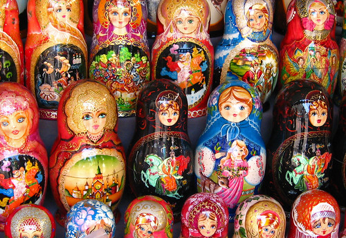 Matryoshka dolls, Moscow by neiljs