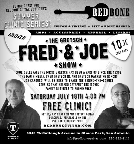 The Gretsch Fred & Joe Show 07.18.09