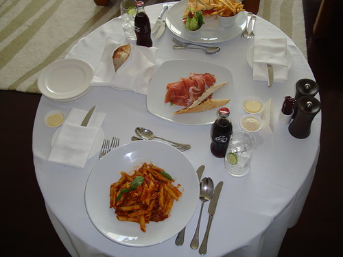 Room Service Dinner