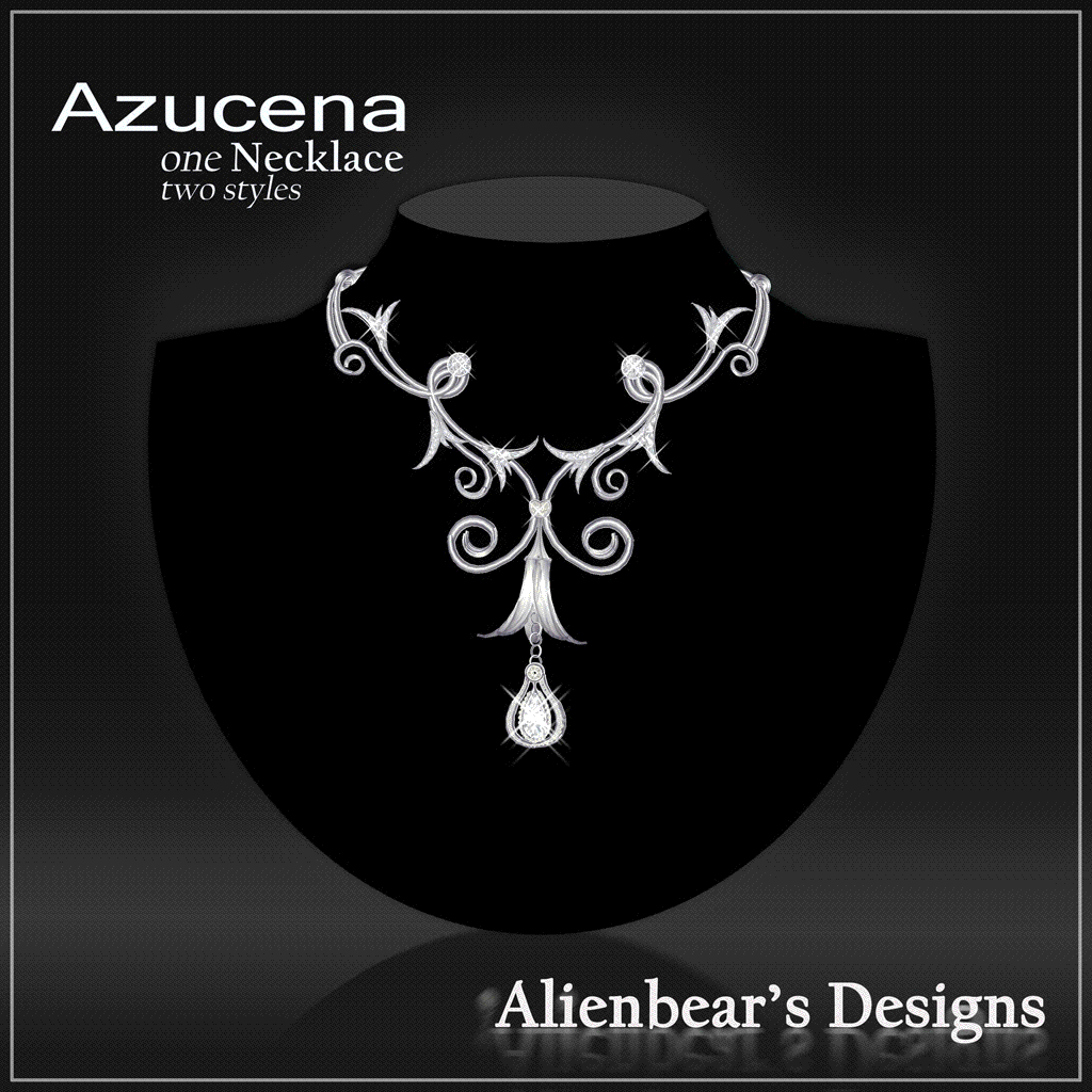 Azucena necklace- one necklace two style