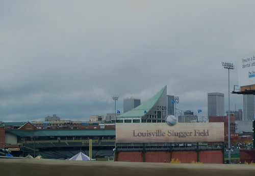 Louisville Slugger Field. Photos taken on Interstate 65 in Kentucky and Tennessee. October 23, 2009