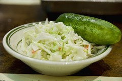 Coleslaw and Pickle
