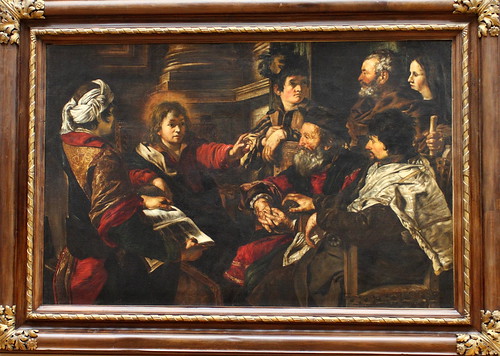 Giovanni SERODINE, Le Christ parmi les docteurs, 1626