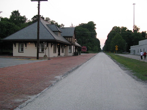 Farmville Train Station on High Bridge Trail State Park