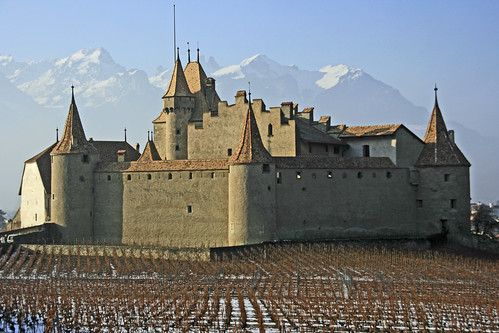 Château d'Aigle. Chablais Vaudois ,canton de Vaud, Suisse Switzerland