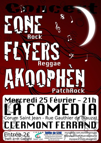 25/02/09 Concert à Comedia - Clermont-ferrand