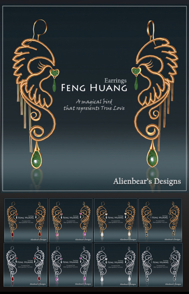Feng Huang Earrings all