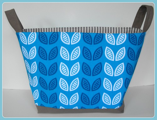 Fabric Bucket - Modern Flora frame