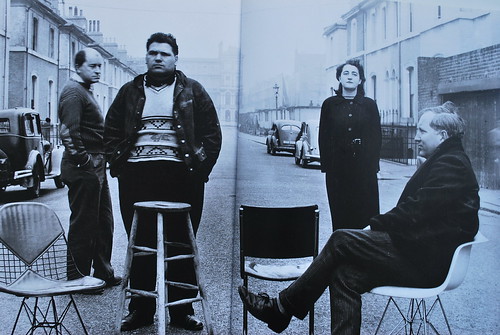Eduardo Paolozzi with Peter Alison Smithson and Nigel Henderson 