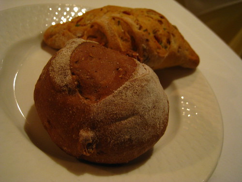 Soy Bean Sprout Bread and Walnut & Apricot Bread