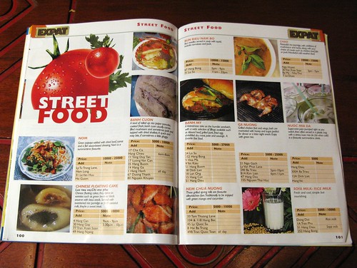Hard to find Hanoi street food guide, page 1