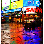 London Piccadilly Circus at Night ~ Colors of the London Rain...~