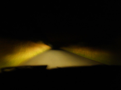 Mountain road in the dark.. Dreamy!