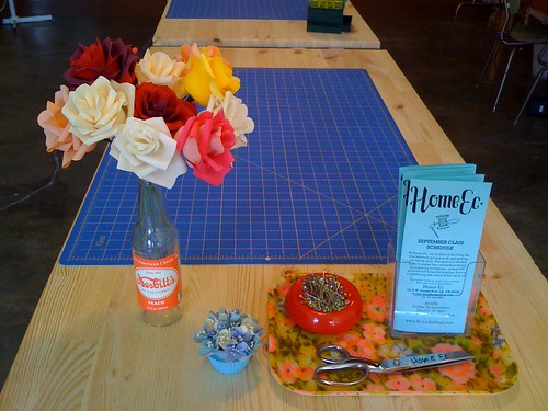 crepe paper flowers how to make. Stop by Home Ec. and check out these gorgeous Crepe Paper Flowers by Christina Huh, who will be teaching folks how to make them on Monday night, Aug 31!