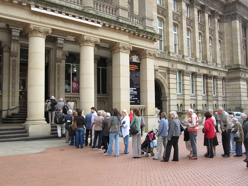 Great Interest in the Staffordshire Hoard Artefacts on Display at Birmingham Museum &amp; Art Gallery