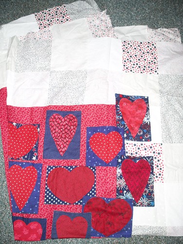 Hearts Quilt by you.