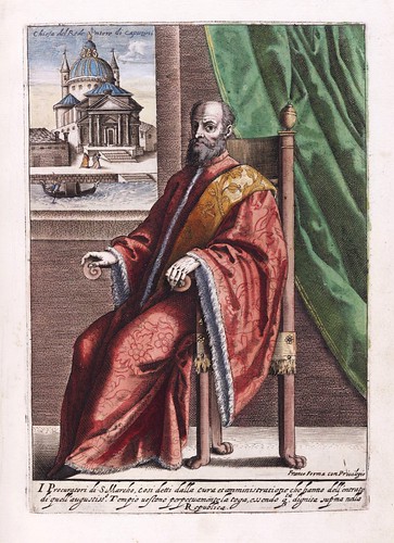 010- El procurador de San Marcos de Venecia-Habiti d’hvomeni et donne venetiane 1609
