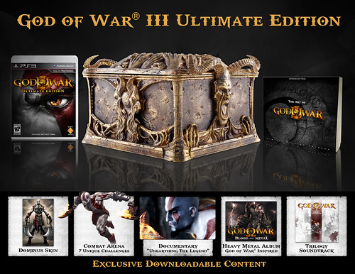 God of War III Ultimate Edition and Pre-Order Items Announced –  PlayStation.Blog