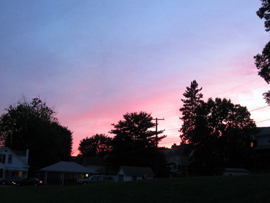 Sunset (Click to enlarge)