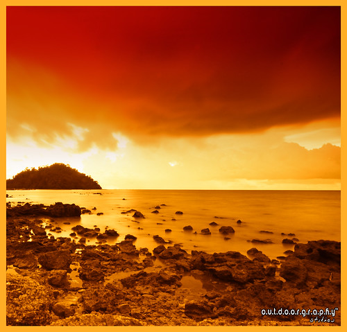 Pulau Sayak Sunset #4 (Cokin + Gradient)