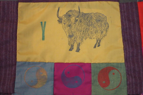 y is for yak, yin-yang and yellow