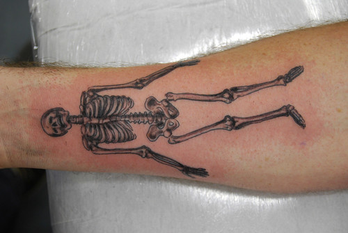 skeleton tattoos. skeleton tattoo. Tattooed by