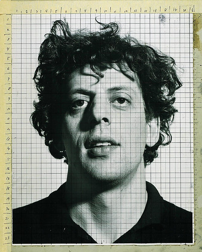 LivingHome- Chuck Close Working Photograph For Phil by LivingHome Wall Decor from Kim Garretson